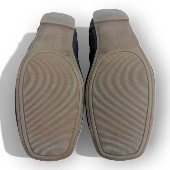 Lucky Brand Ballet Flats Black Leather Square toe 7.5 - Picture 11 of 11